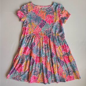 Lilly Pulitzer Swing Dress Girls Resort Cotton Beach